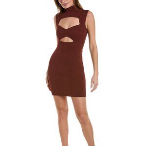 Herve Leger Ottoman Cut Out Mini Dress - NWT